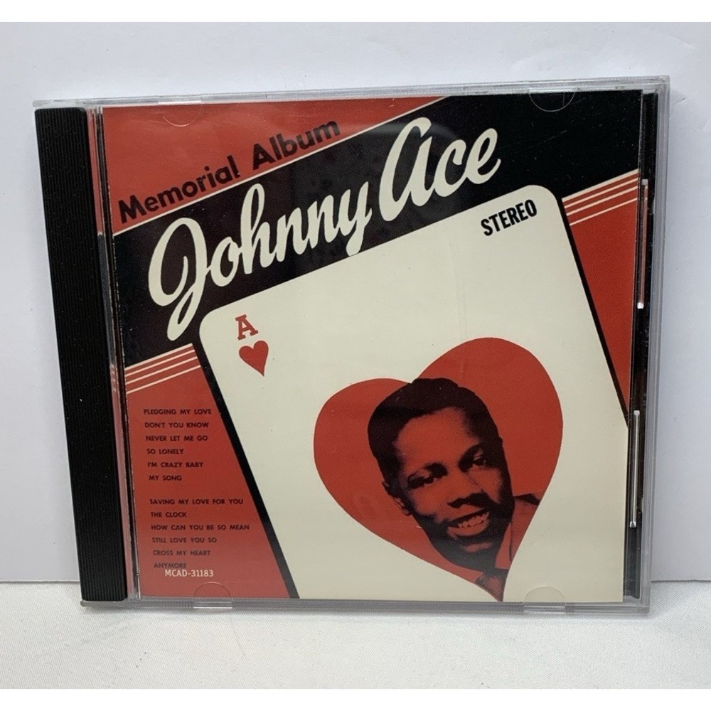 Johnny Ace Memorial Album CD‎ MCA Records Rhythm Blues Pledging My Love